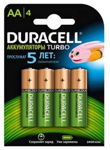 Duracell HR6-4BL 2400 мАч 4 шт.