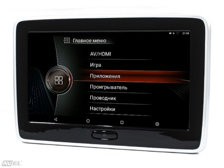 Навесной монитор на подголовник с сенсорным экраном 10.6" на ОС Android AVS1188AN