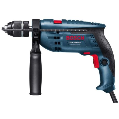 Дрель ударная BOSCH GSB 1600RE 0.601.218.121