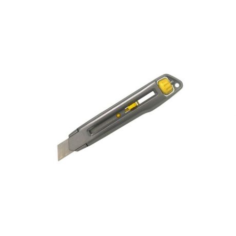 Нож STANLEY 010018 18мм с выдвижным лезвием Interlock