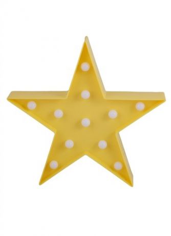 Светильник LED Звезда (пластик) (27?26) (12-06630-Y015)