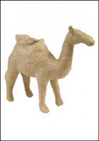 Фигурка из папье-маше объемная Верблюд 5*13*13см (АР106)