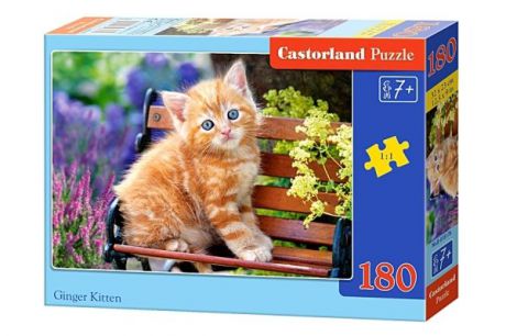 Пазл Castor Land Рыжий котенок 180эл, 32*23см В-018178