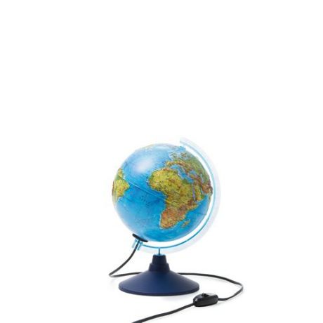 Глобус Globen d=21см Земли физико-политический рельефный с подсветкой Серия Классик Евро