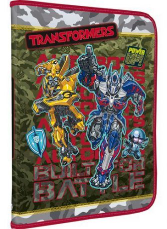 Папка для тетрадей А5 (24*18,5*2,5см) Transformers пластик