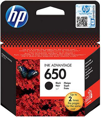 HP 650 для Deskjet Ink Advantage 2515, 3515 (черный)