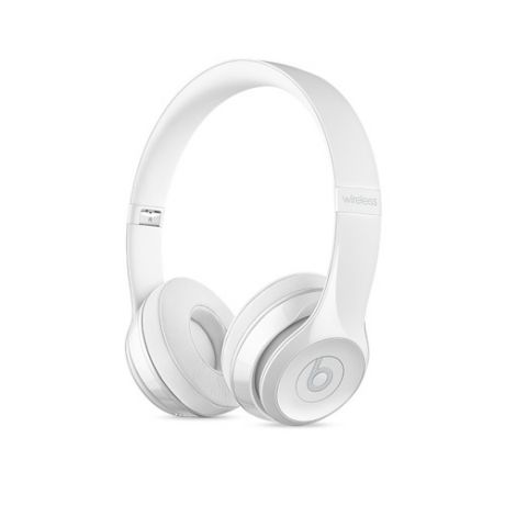 Наушники с микрофоном BEATS Solo3, 3.5 мм, накладные, белый глянец