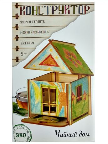 Деревянный конструктор Balance Toys Чайный дом
