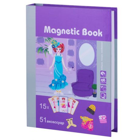 Развивающая игра Magnetic Book Кокетка TAV026