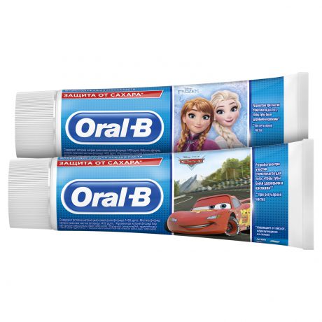 Зубная паста Oral-B «Тачки и Холодное сердце» 75 мл