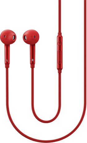 Наушники с микрофоном Samsung In-ear-Fit EO-EG920 Red