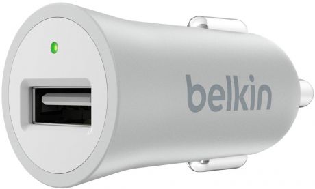 АЗУ Belkin универсальное USB 2,4А F8M730bt-SLV Silver