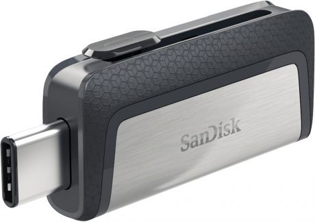 USB Flash SanDisk 64Gb Dual USB Drive USB 3.0/USB Type C Black