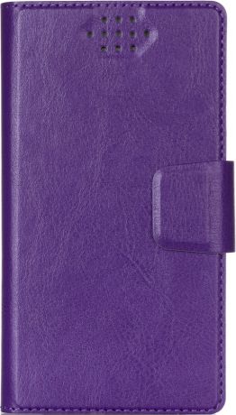 Чехол-книжка Vili универсальный размер M 4,3-5,5" Purple