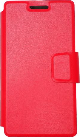 Чехол-книжка OxyFashion SlideUP универсальный размер S 3,5-4,3" Red