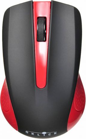 Мышь беспроводная Oklick 485MW Black Red