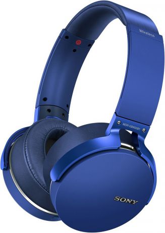 Беспроводные наушники с микрофоном Sony MDR-XB950B1L Blue
