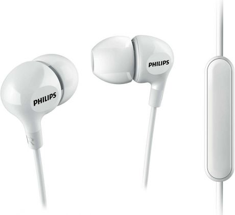 Наушники с микрофоном Philips SHE3555WT White