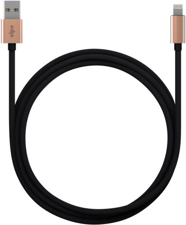 Дата-кабель Vipe USB-Lightning Apple MFI 1м Black