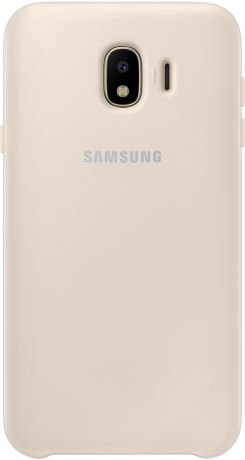 Клип-кейс Samsung Galaxy J4 Dual Layer Cover Gold (EF-PJ400CFEGRU)