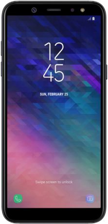 Смартфон Samsung A600 Galaxy A6 (2018) Black