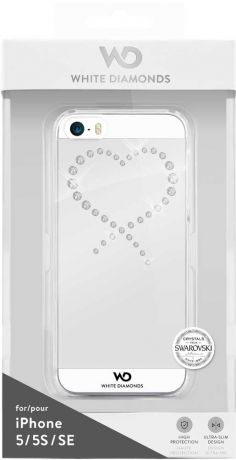 Клип-кейс White Diamonds Apple iPhone 5/5S/SE прозрачный