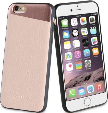 Клип-кейс So Seven Apple iPhone 8 кожа Pink