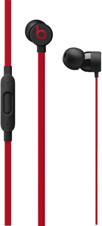 Наушники с микрофоном Beats urBeats3 Black-Red (MRTU2ZE/A)