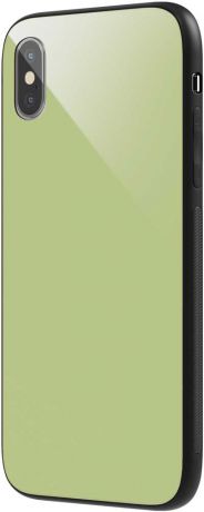 Клип-кейс Vipe Glass Apple iPhone X прямоугольный Green