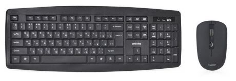 Комплект (клавиатура и мышь) Smartbuy ONE 212332AG беспроводая black