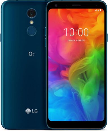 Смартфон LG Q7 Q610 32Gb Blue