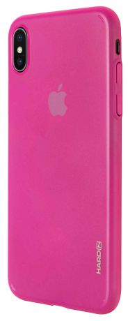Клип-кейс Hardiz для iPhone XS Max тонкий пластик Pink