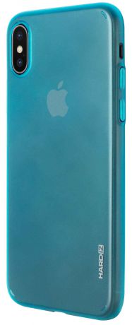 Клип-кейс Hardiz для Apple iPhone XS тонкий пластик LightBlue
