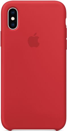 Клип-кейс Apple iPhone XS силиконовый MRWC2ZM/A Red
