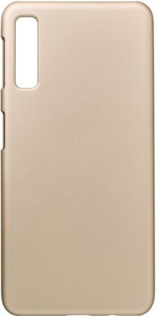 Клип-кейс Deppa Samsung Galaxy A7 2018 пластик Gold