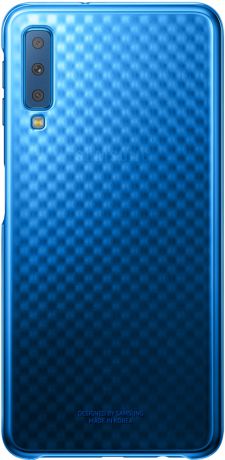 Клип-кейс Samsung Galaxy A7 2018 Blue (EF-AA750CLEGRU)