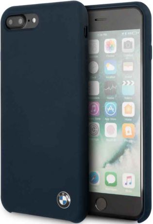 Клип-кейс BMW iPhone 7/8 Plus силикон Blue