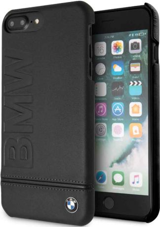 Клип-кейс BMW iPhone 7/8 Plus кожа Black