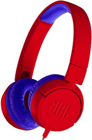 Наушники с микрофоном JBL JR300 накладные Red