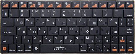 Клавиатура беспроводная Oklick 840S беспроводная black