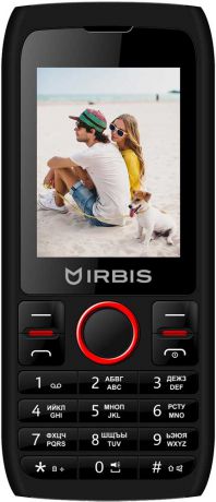 Мобильный телефон Irbis SF52r Dual sim Red Black