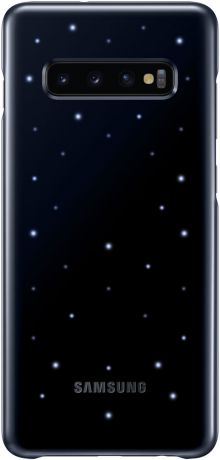 Клип-кейс Samsung Galaxy S10 Plus LED EF-KG975C Black
