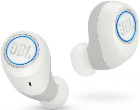 Беспроводные наушники с микрофоном JBL Free беспроводные White