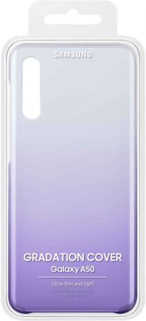 Клип-кейс Samsung Galaxy A50 EF-AA505C градиент Purple