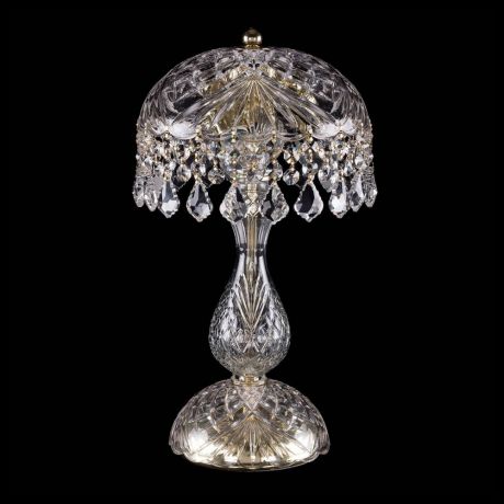 Настольная лампа Bohemia Ivele Crystal 5011 5011/22-42/G/LEAFS