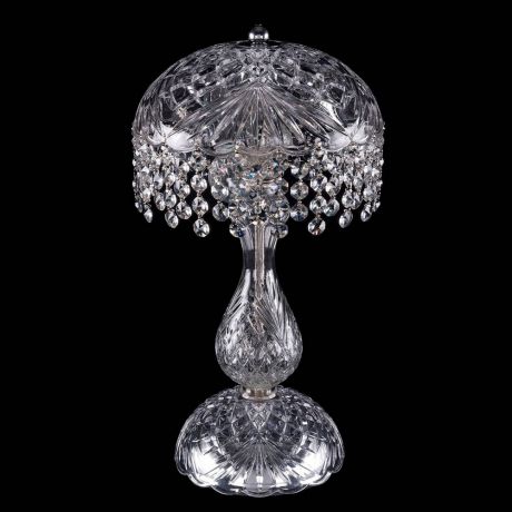 Настольная лампа Bohemia Ivele Crystal 5011 5011/22-42/Ni/R