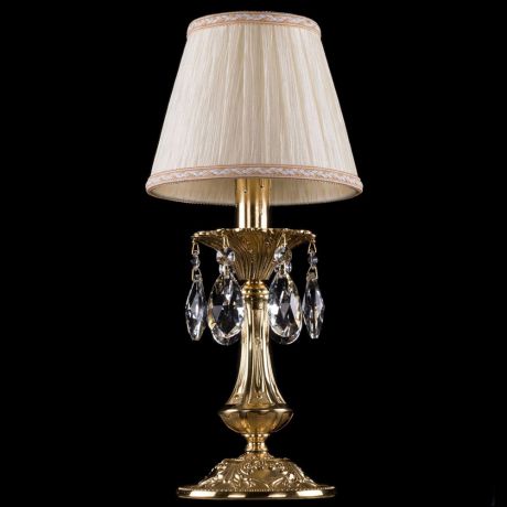 Настольная лампа Bohemia Ivele Crystal 1702L 1702L/1-30/G/SH33A-160