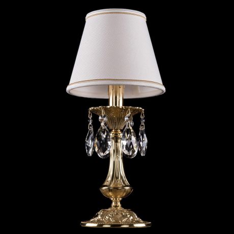 Настольная лампа Bohemia Ivele Crystal 1702L 1702L/1-30/G/SH40A-160