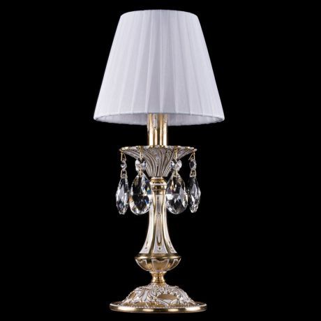 Настольная лампа Bohemia Ivele Crystal 1702L 1702L/1-30/GW/SH2-160