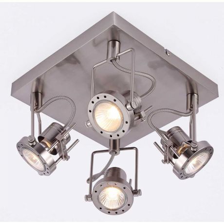 Спот Arte Lamp Costruttore Silver A4300PL-4SS